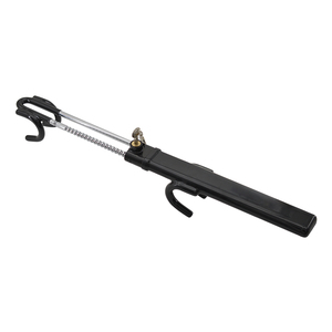 Verrou de <span class=keywords><strong>volant</strong></span> universel <span class=keywords><strong>antivol</strong></span> pour véhicule, à longueur réglable, avec double crochet et <span class=keywords><strong>barre</strong></span> de serrage - Product Image 4