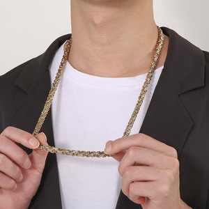 2024 vendita calda catena di collana in <span class=keywords><strong>acciaio</strong></span> <span class=keywords><strong>chirurgico</strong></span> da uomo alla rinfusa per la creazione di gioielli - Product Image 5