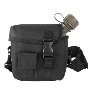 Botella de Agua Deportiva de Camuflaje para Caza, 1750 ml, 1.8L, 1.7L, Verde y Negra, Portátil, para Entrenamiento al Aire Libre, con Bolsas y Correas para el Hombro - Product Image 6