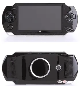 למעלה איכות X6 נייד משחק קונסולת With10000 PSP PS 4 Built-במשחקים תכליתי כף יד משחק נגן X6