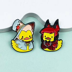 Spilla a forma di Paperino dei cartoni animati, accessori creativi per abbigliamento e zaini, disponibile all'ingrosso - Product Image 3