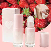Parfum en gros personnalisé avec LOGO, parfum fruité à la fraise, arôme personnalisé, logo personnalisé, 5 ml, roll-on, unisexe, EDP, huile de parfum portable