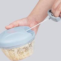 Handleiding Voedsel Chopper Compact Krachtige Hand Held Pull Groente Chopper Blender Om Chop Vruchten Kruiden Uien Knoflook Voor Salsa