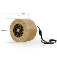 Altavoz Portátil de Madera A1, Mini Altavoz Potente para Cine en Casa, Altavoz/Subwoofer de Escritorio, Regalo Decorativo