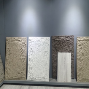 Prezzo di fabbrica stile moderno leggero decorativo PU artificiale finta <span class=keywords><strong>pietra</strong></span> grande lastra pannello di parete <span class=keywords><strong>per</strong></span> uso interno esterno - Product Image 2