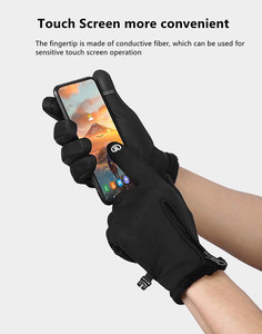 Gants d'hiver imperméables avec logo personnalisé, antidérapants, compatibles avec les écrans tactiles, gants de ski en polyester pour femmes et hommes - Product Image 6