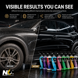 Kit per la cura dell'auto: <span class=keywords><strong>Spray</strong></span> al grafene ceramico, detergente motore, cura pelle, lucidante pneumatici, restauratore plastica, rivestimento vetri, set detailing auto OEM - Product Image 2
