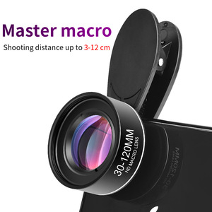 Lente <span class=keywords><strong>Macro</strong></span> Súper <span class=keywords><strong>Macro</strong></span> para Móvil, Lentes <span class=keywords><strong>Macro</strong></span> para Cámara de Teléfono Compatibles con Teléfonos Inteligentes, Lente 4K HD con Clip - Product Image 2