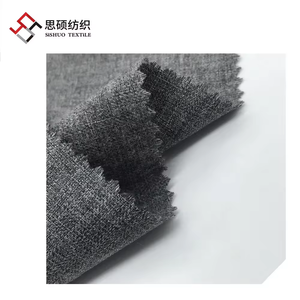 117GSM tessuto 100% alla moda in poliestere melange pashmina <span class=keywords><strong>per</strong></span> giacca da esterno pantaloni pantaloni pantaloni a tenda - Product Image 6