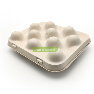 Barquettes à œufs en pulpe moulée biodégradable en canne à sucre, compostables, pour usage alimentaire - Product Image 6