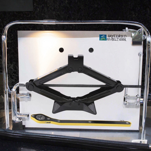 ชุดอุปกรณ์ซ่อมยางแบบพับได้ ยี่ห้อ OEM รับน้ำหนัก 2 ตัน พร้อมรับประกัน 3 ปี ความสูง 400 มม. และเครื่องมือซ่อมยาง รุ่น QJD01 QJD01 QJD01 QJD01 Q - Product Image 3