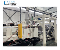 Ligne de production d'extrusion de feuilles en polycarbonate PC PMMA, machine d'extrusion de plaques entièrement automatique à haute productivité avec moteur PLC et roulement