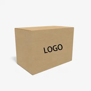 10x7x5 Inches Small Manufacture White Corrugated Cardboard Boxes Rigid Recyclable for Food Industry with Stamping Embossing