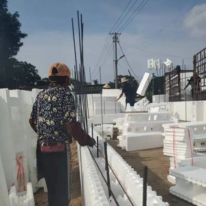 Khối EPS ICF Khối Bê Tông Cách Nhiệt Khối Giá Rẻ Bảng EPS - Product Image 5