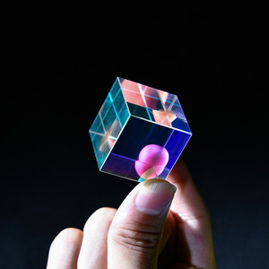 Color Combining Prism Quartz Glass Dispersive Prism For Microscope Lenses Optical Applications - Product Image 4