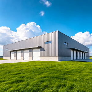 Taller Prefabricado con Estructura <span class=keywords><strong>de</strong></span> Acero, Estructura <span class=keywords><strong>de</strong></span> Acero Prefabricada para Centro Comercial, Almacén, Nave, Edificio Prefabricado con Estructura <span class=keywords><strong>de</strong></span> Acero Ligero - Product Image 1