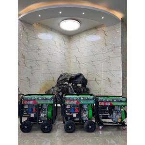 Générateur diesel portable Ruizi 6Kw 8Kw 9Kw pour usage industriel, domestique et extérieur avec chargeur de batterie et arrêt automatique en cas de faible niveau d'huile - Product Image 4