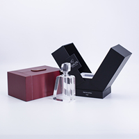 Soja Nouveau Design Personnalisable De Luxe Magnétique Double Porte Ouverte Soins De La Peau Bouteille De Parfum Emballage Boîte-Cadeau