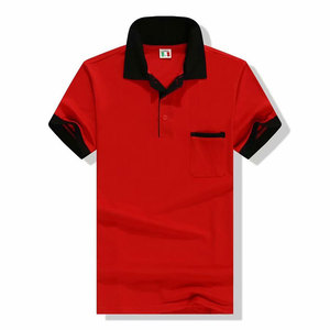 T-shirt <span class=keywords><strong>Polo</strong></span> <span class=keywords><strong>con</strong></span> Design per Coppie, Campione Gratuito, T-shirt Unisex <span class=keywords><strong>con</strong></span> Tasche, Graziosa T-shirt <span class=keywords><strong>Polo</strong></span> in Poliestere e Cotone - Product Image 2