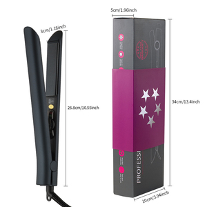 Plancha de Pelo 2 en 1, Rizador de Pelo con Iones Negativos y Revestimiento Cerámico, Mini Plancha Portátil <span class=keywords><strong>para</strong></span> Dar Volumen a las Raíces y Ondas - Product Image 5