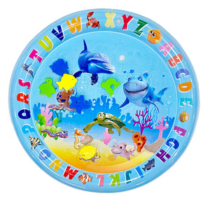 Neu eingetroffen: Heiß begehrte, umweltfreundliche PVC-Schwimmmatte für Babys – aufblasbare Spielmatte für Neugeborene (Jungen & Mädchen) - Product Image 2