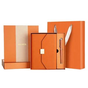 2026 Fashion Notebook Box Gift Set With Pen High-end Business Office <b>Notepad</b> Enterprise Annual Meeting <b>A5</b> Business Notebook Gift - Product Image 1