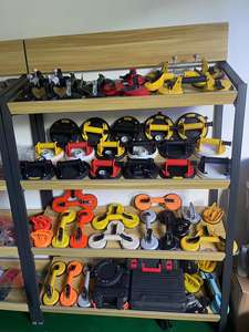 ที่ดูดกระเบื้องแบบสามขา อลูมิเนียมอัลลอยด์ ด้ามจับพลาสติก สำหรับซ่อมรอยบุบบนพื้นกระเบื้องในรถยนต์ - Product Image 6