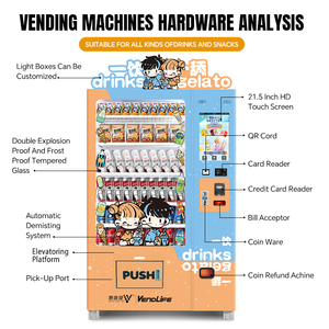 Phong cách mới-18 ℃ thực phẩm đông lạnh máy bán hàng tự động đóng băng Pop Popsicle Kem Máy bán hàng tự động để bán - Product Image 6