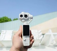Orijinal Osmo Pocket 4P Vlog Combo Gimbal Çift Spor Kamera 4K/240fps Her Vurgu İçin Ağır Çekim