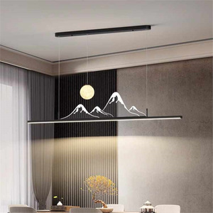 Lámpara de techo Led con diseño de montaña, lámpara colgante moderna para sala de estar, dormitorio, estudio, comedor, decoración del hogar, iluminación - Product Image 2