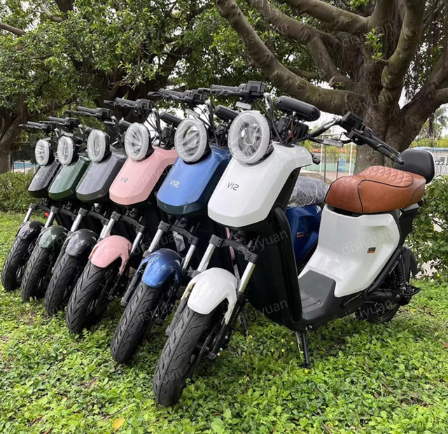2024 Fashion Moped 1500W Adult Electric Scooter 60V Fat Tyre Electric Scooter
