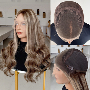 Premium 100% Virgin Human Hair <b>Wigs</b> Pre Plucked Raw Virgin Human Hair Hd Transparent Lace Front <b>Wigs</b> #RH3-12 - Product Image 6