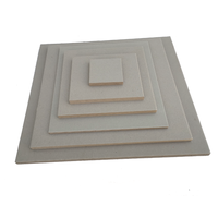 Carton gris économique de haute qualité, feuilles de carton gris double face, carton gris à dos gris