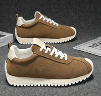 Chaussures de sport élégantes et classiques pour hommes, style italien, en maille de haute qualité, à lacets, légères, pour la marche, la course et le tennis