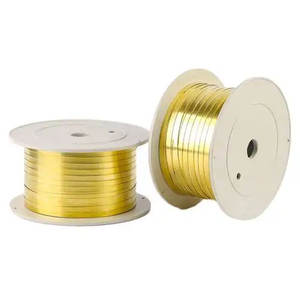 Fil de laiton de qualité supérieure à bas prix en gros d'usine de calibre 12 - Product Image 1