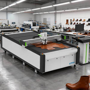 Mesa de <span class=keywords><strong>Corte</strong></span> de Cuero CNC Digital con Cuchillo Oscilante para la Fabricación de Bolsos y Calzado de Cuero Genuino - Product Image 1