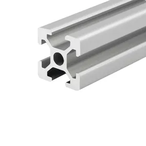 2040 4040挤压欧洲标准工业铝生产线铝挤压型材t型槽铝型材