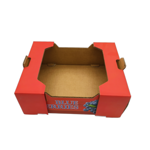 Cajas de Cartón Corrugado de Papel de Cinco Capas Personalizadas al por Mayor, Cajas de 2 kg para Frutas y Verduras, Embalaje de Cartón para Cerezas - Product Image 2
