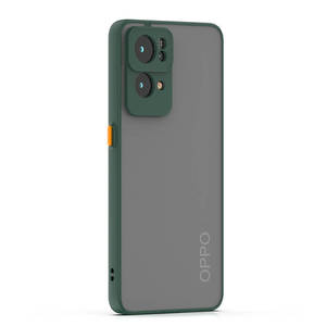 Trans lucent Frosted Smoke Soft TPU PC-Handy hülle Für OPPO Reno 8T 5G Anti-Scrath-Handy hülle - Product Image 2
