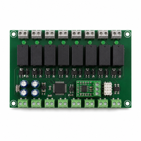Module de sortie relais 8 canaux - Fabricant de circuits imprimés - Carte multicouche haute fréquence - Service de fabrication de circuits imprimés personnalisés (PCBA) avec contrôle d'impédance ENIG