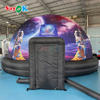 Planetario Inflable Portátil Personalizado con Entrada para Silla de Ruedas para Escuelas