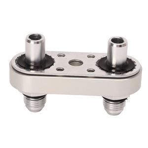 Placa adaptadora del enfriador de transmisión para 6L80E 6L90E 8L90E con accesorios 6AN de aleación de aluminio - Product Image 4