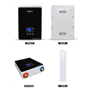 Calentador de agua eléctrico instantáneo sin tanque con certificación CE de 5500W para ducha, uso doméstico y hotelero, resistente al agua IPX4 controlado por aplicación - Product Image 6