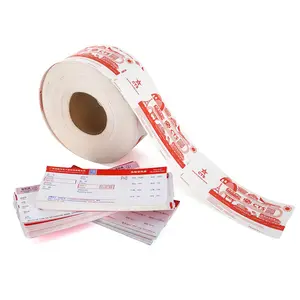 Benutzer definierte OEM Factory Selling Airline Thermal Boarding Pass Druck karton Papier Thermal Airline Tickets Leere Bordkarte