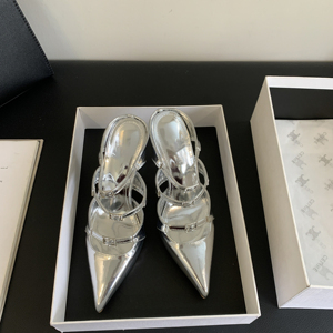 Zapatos de Tacón Alto para Mujer, con Hebilla, Color Sólido, Cómodos y Sexys, Moda de Primavera y Otoño, para Boda - Product Image 5