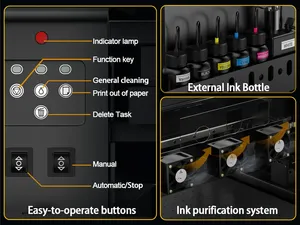 2025 syoonjet <span class=keywords><strong>A3</strong></span> UV dtf máy in đầy đủ thiết lập AB phim tự động véc ni máy in cho sticker với mực thiết lập Laminate máy - Product Image 5