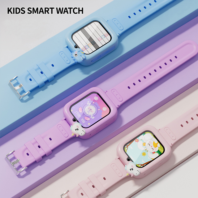Kids Touch Screen Smartwatch with Puzzle Games Camera Music Player Waterproof IP67-Gift for 3-10 Year Olds