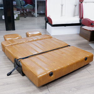 Sedile Pieghevole Multifunzione in Pelle Cerata a Olio per Furgoni, Minibus e Mini Van da Vendita Diretta Fabbrica AutoLiuMa - Product Image 3