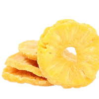 Zacht Gedroogde Ananas Plakjes Zoet En Heerlijk Met Ad-Droogproces Vacuümverpakking