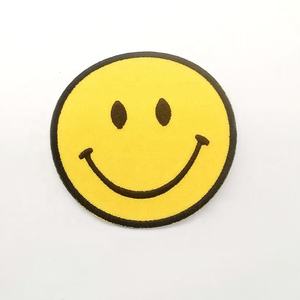 カスタマイズされた様々なスマイリーフェイスパッチDIY面白いスマイリースマイル幸せな黄色のフェイスパッチ - Product Image 4
